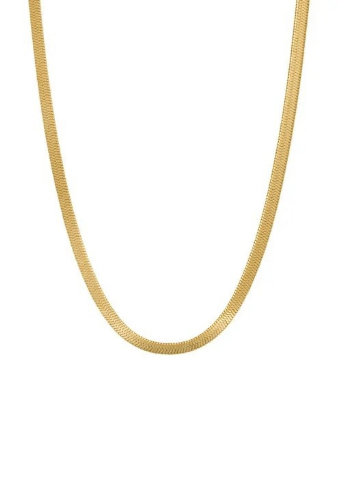 Snake Chain Necklace- Gold