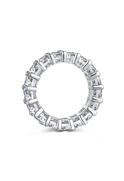 Raya Eternity Band Sterling Silver Ring- Silver