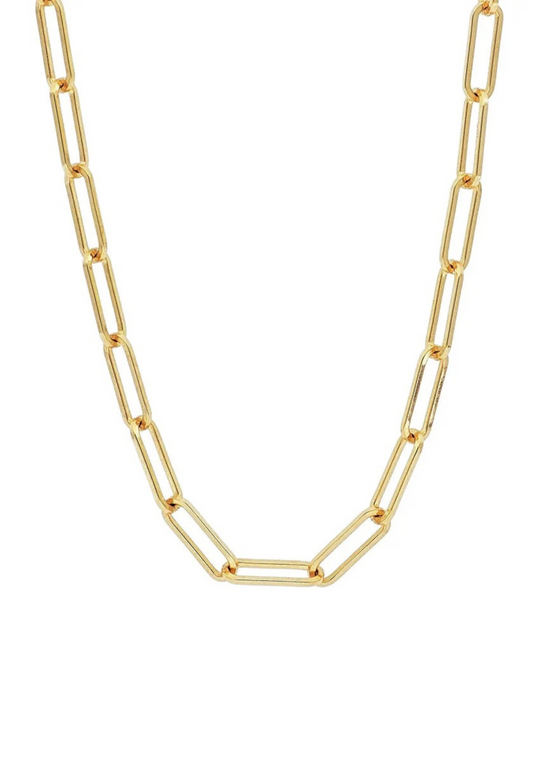 Gold Link Chain Necklace