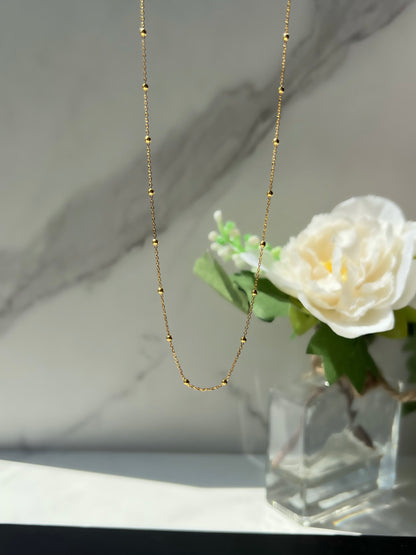 Nora Gold Ball Sterling Silver Necklace