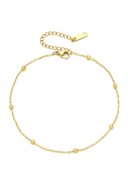 Nora Gold Ball Sterling Silver Bracelet