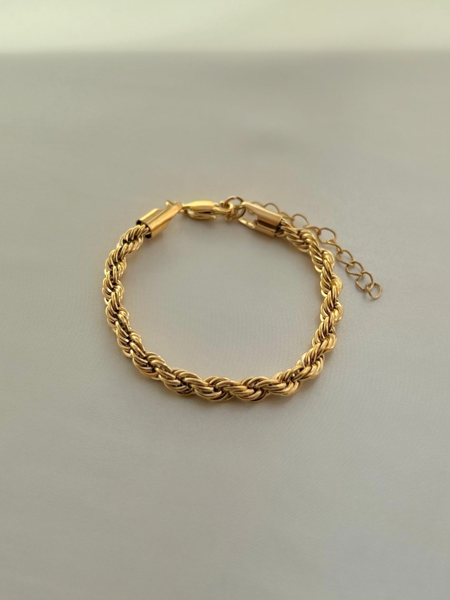 Twisted Rope Chain Bracelet