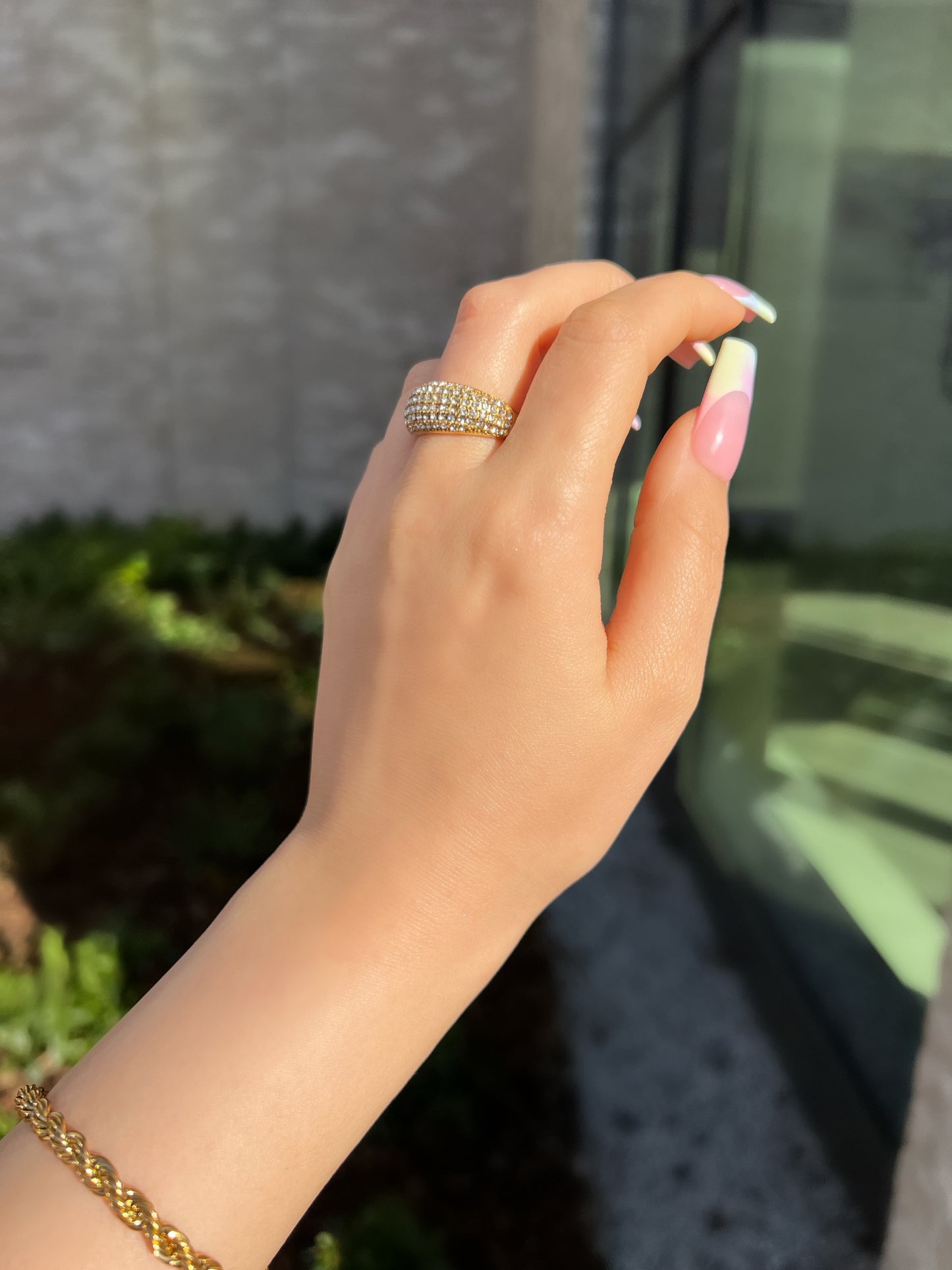 Kira Pave Dome Ring