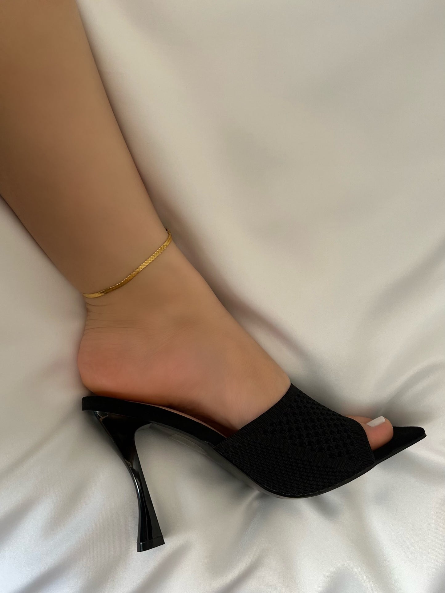 Snake Chain Anklet- Gold