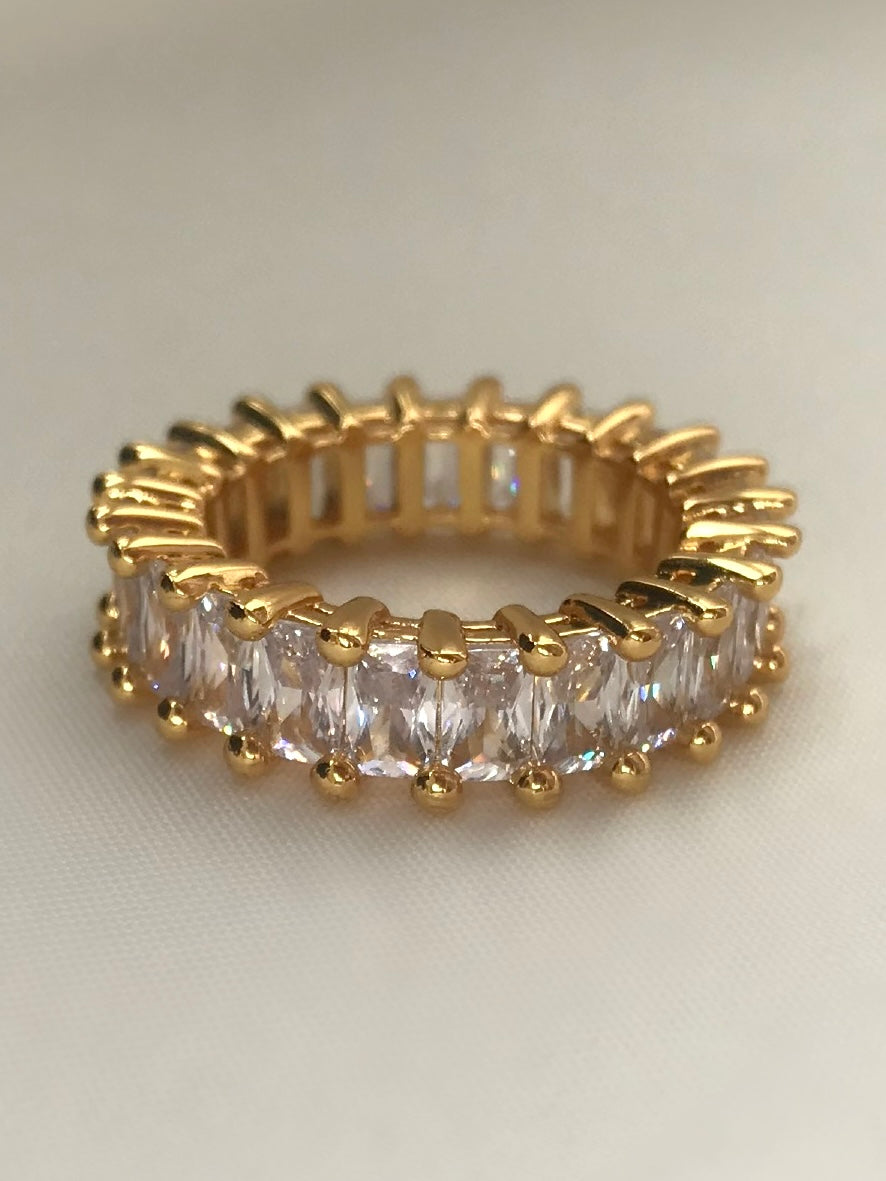 Cianá Gold Cubic Zirconia Ring