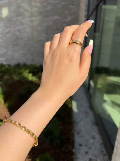 Julia Gold Dome Ring