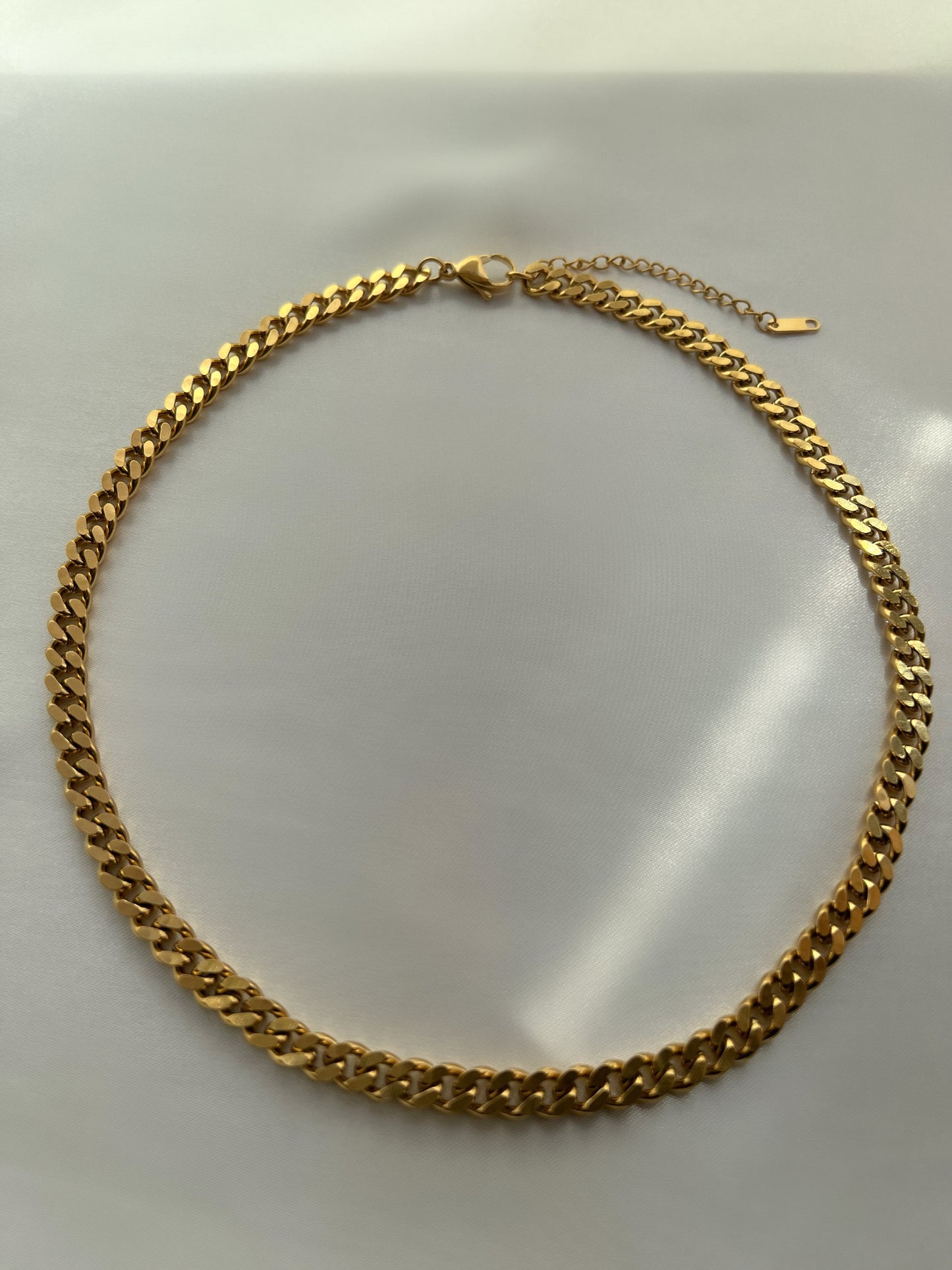 Classic Cuban Chain Necklace- Gold
